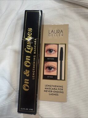 Laura Geller On & On Lashes Lengthening Mascara - Black & Gold Packaging
